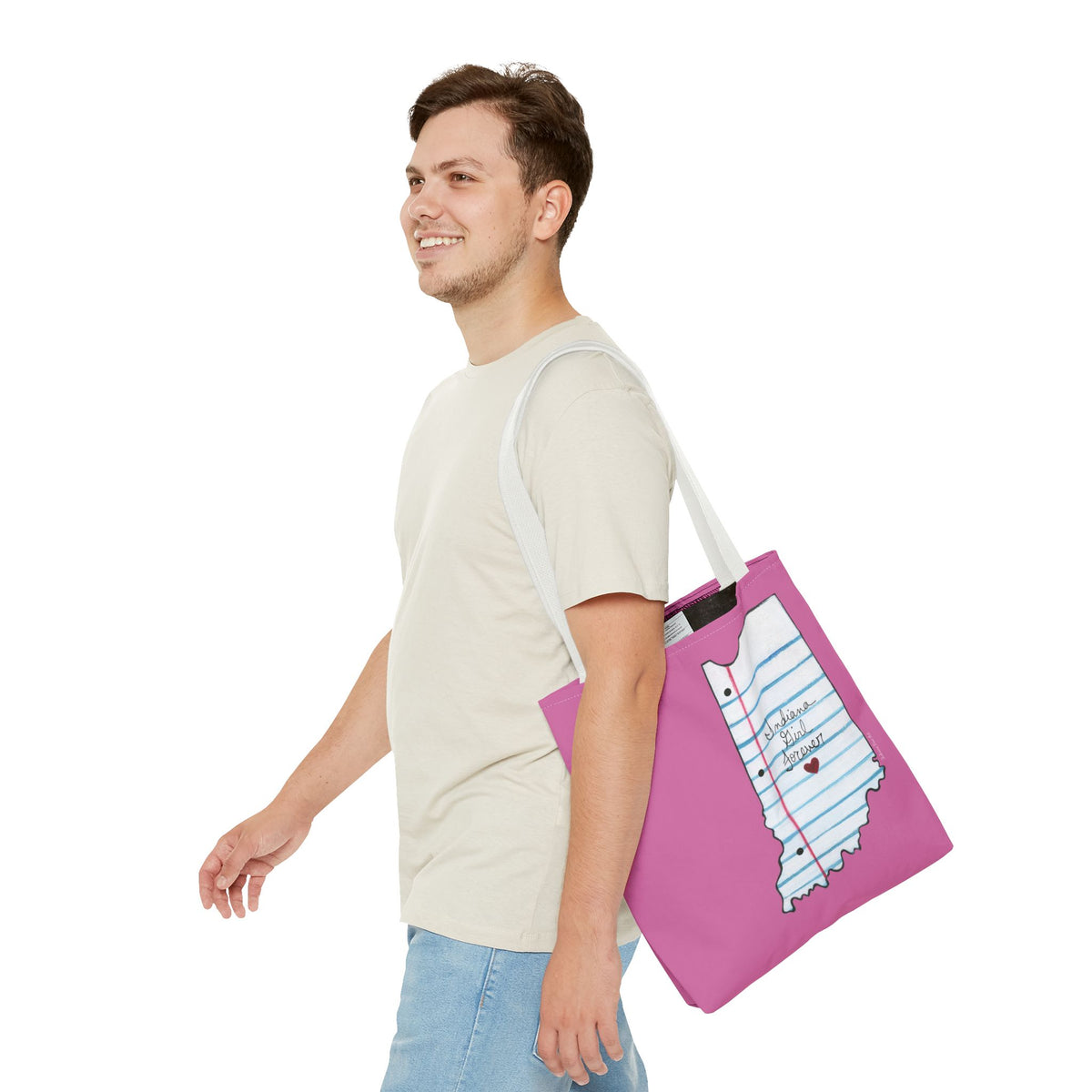 "Indiana Girl" Tote Bag by Zabrina Fine Art