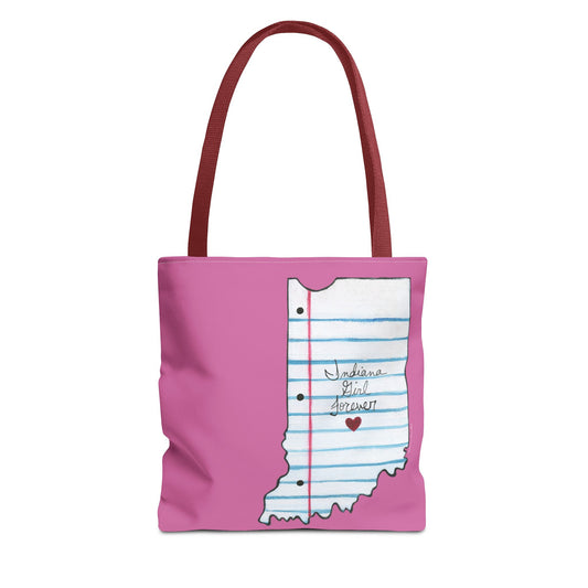 "Indiana Girl" Tote Bag by Zabrina Fine Art