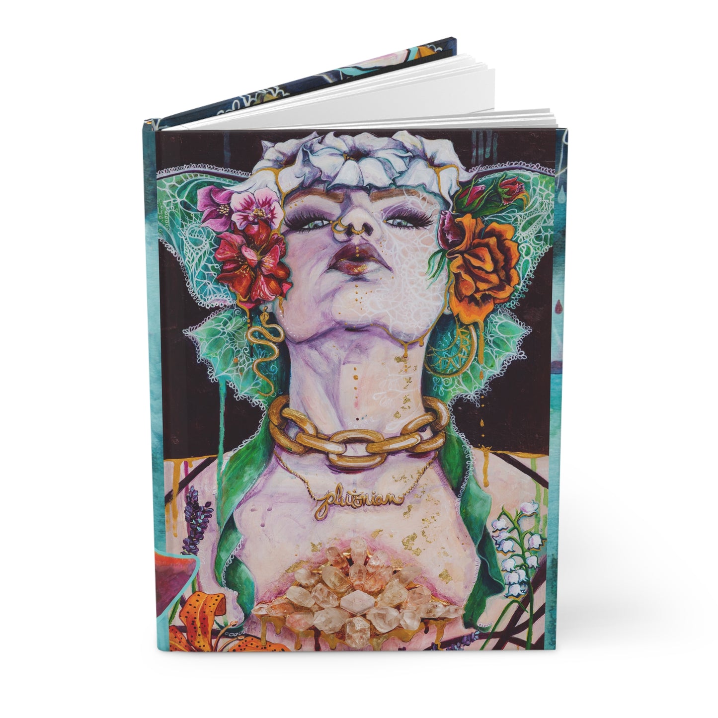 "Persephone" Hardcover Journal by Zabrina Fine Art