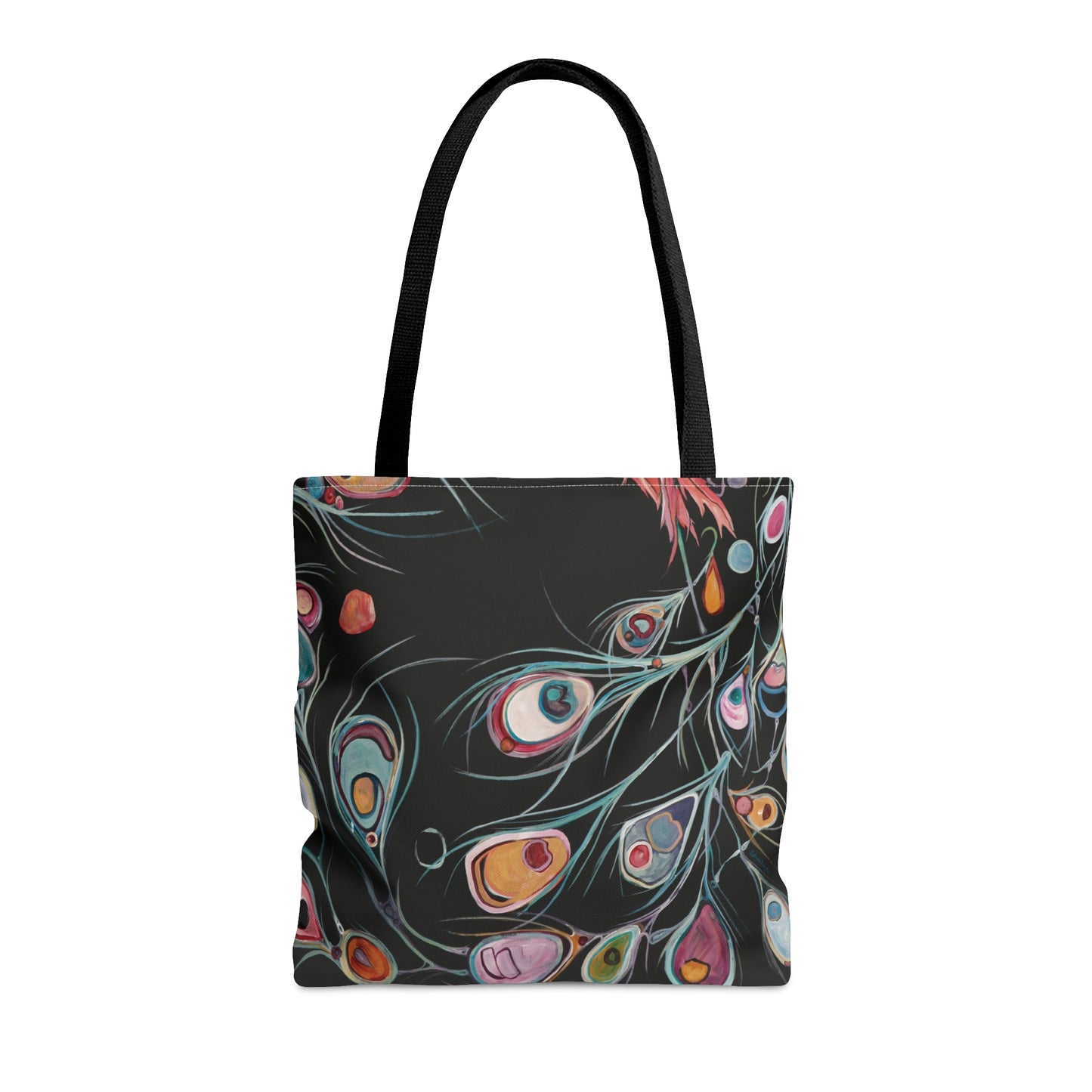 "Peacock" Tote Bag by Zabrina Fine Art