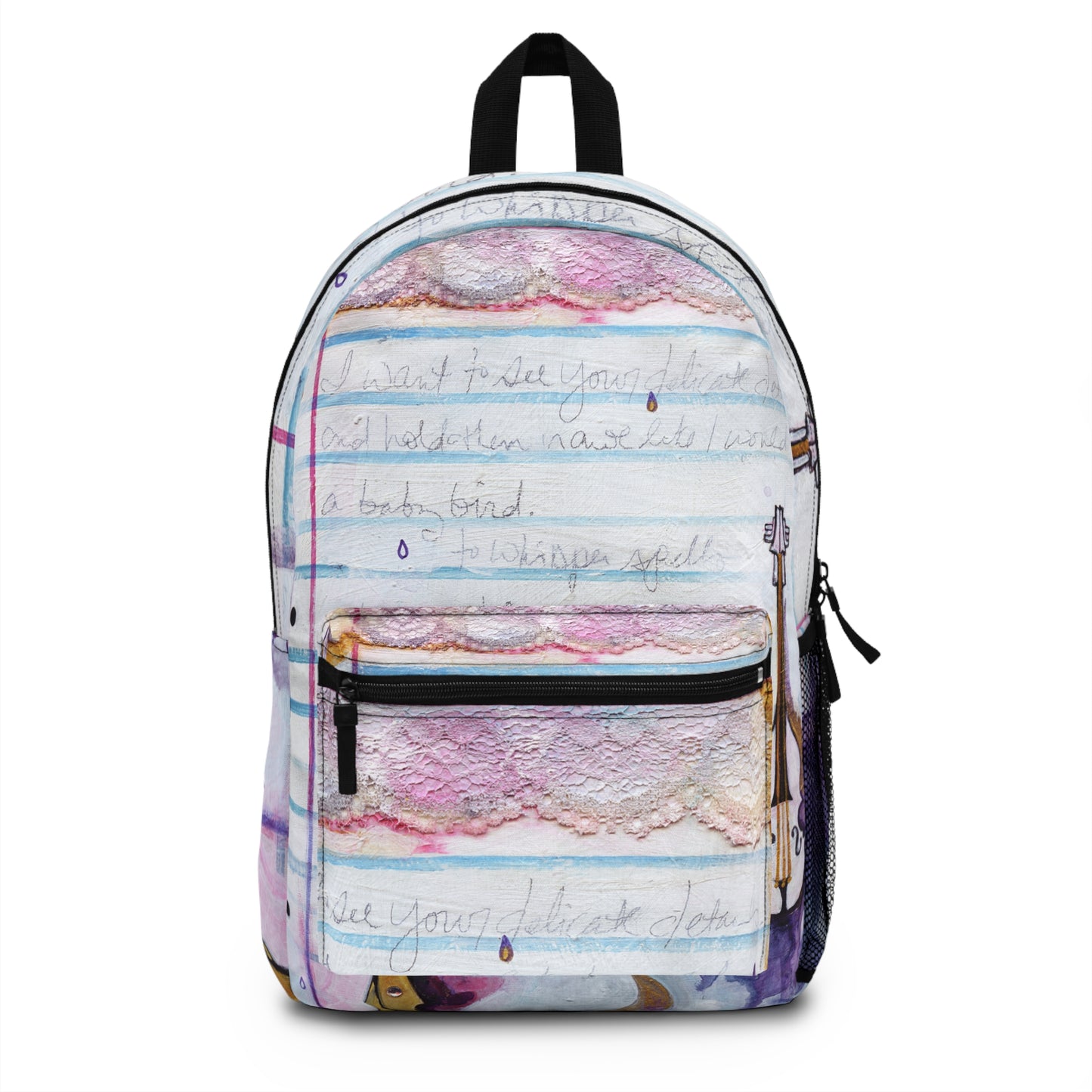 "Love Letter" Backpack by Zabrina Fine Art