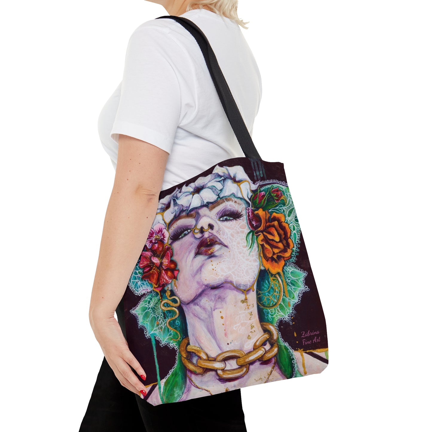 "Persephone Rising" Tote Bag by Zabrina Fine Art