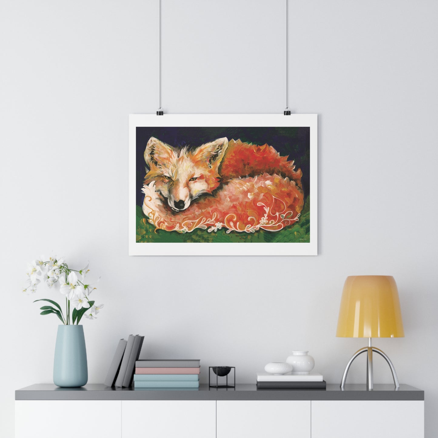 "Fox" Giclée Art Print by Zabrina Fine Art