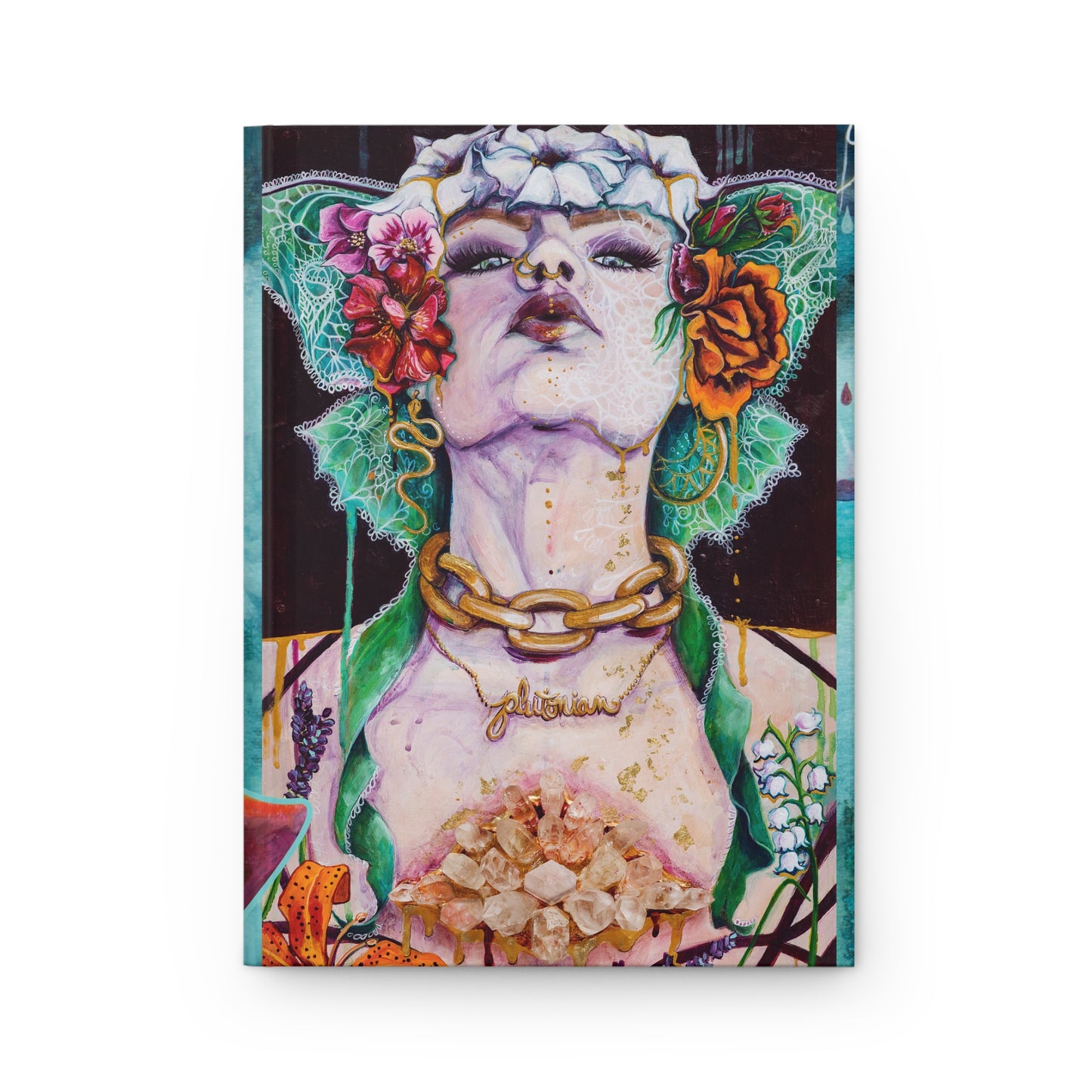 "Persephone" Hardcover Journal by Zabrina Fine Art