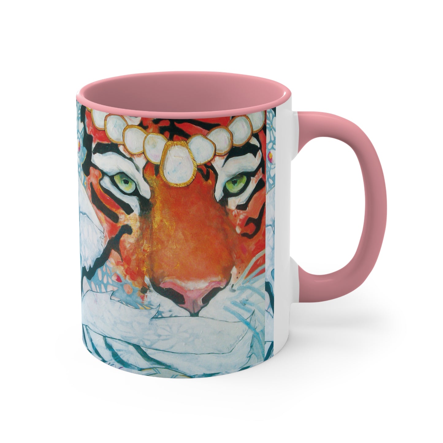 "Tigress" Ceramic Mug by Zabrina Fine Art