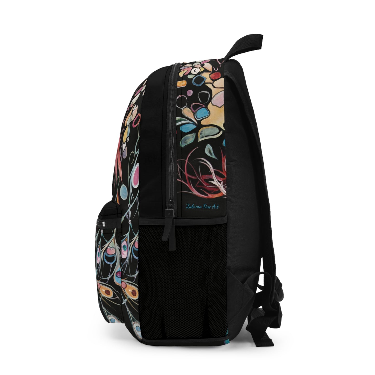 "Peacock" Backpack by Zabrina Fine Art