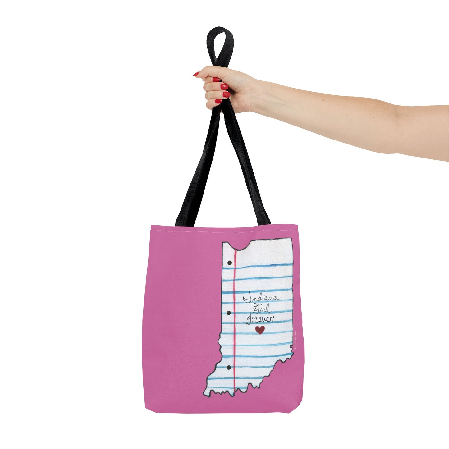 "Indiana Girl" Tote Bag by Zabrina Fine Art