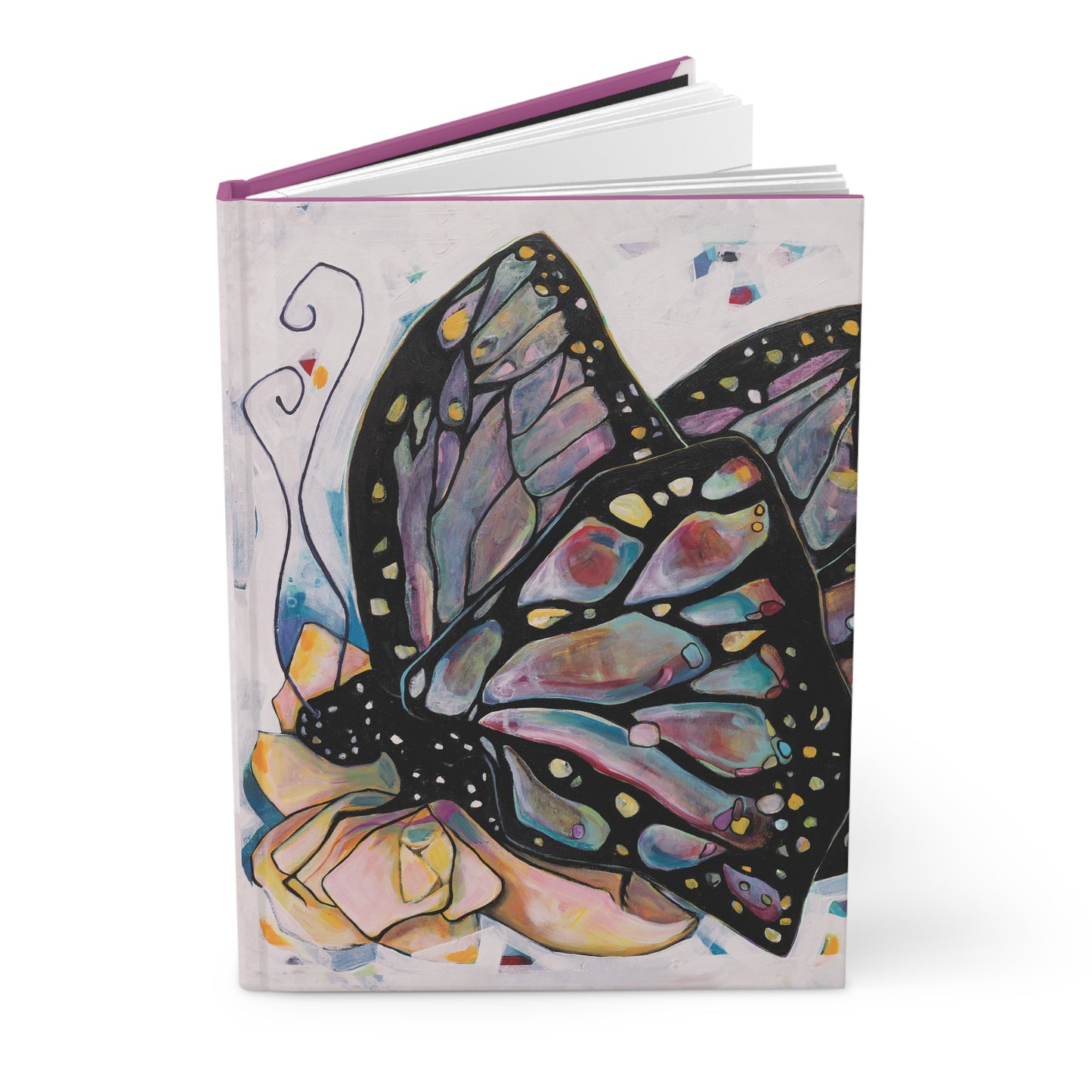 "Butterfly" Hardcover Journal by Zabrina Fine Art