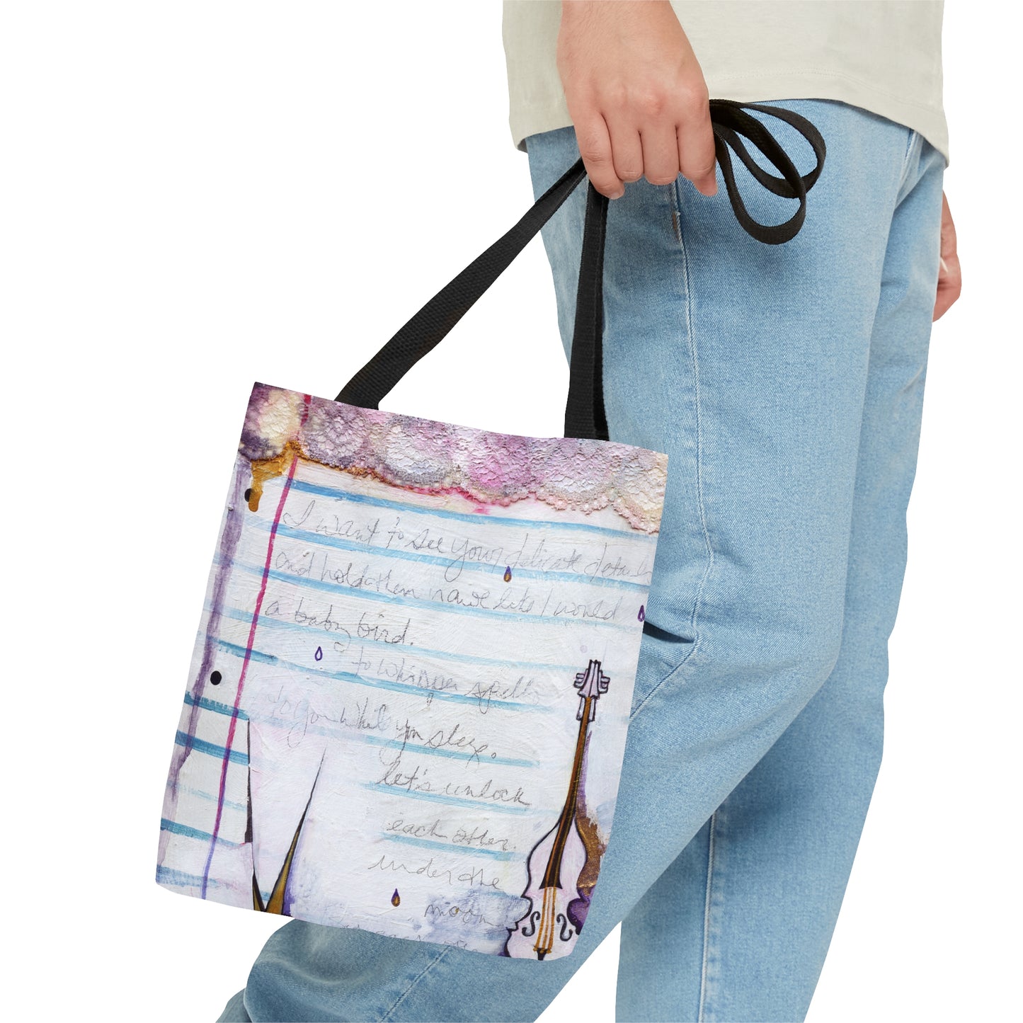 "Love Letter" Tote Bag by Zabrina Fine Art