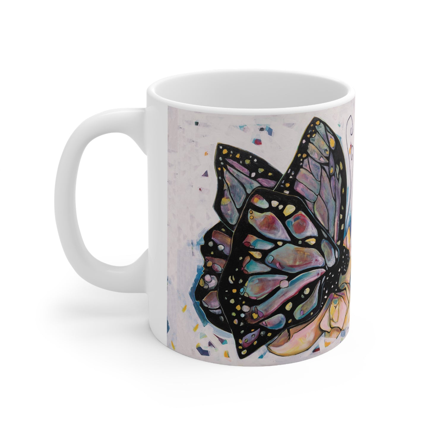 "Butterfly for Brook" Ceramic Mug by Zabrina Fine Art