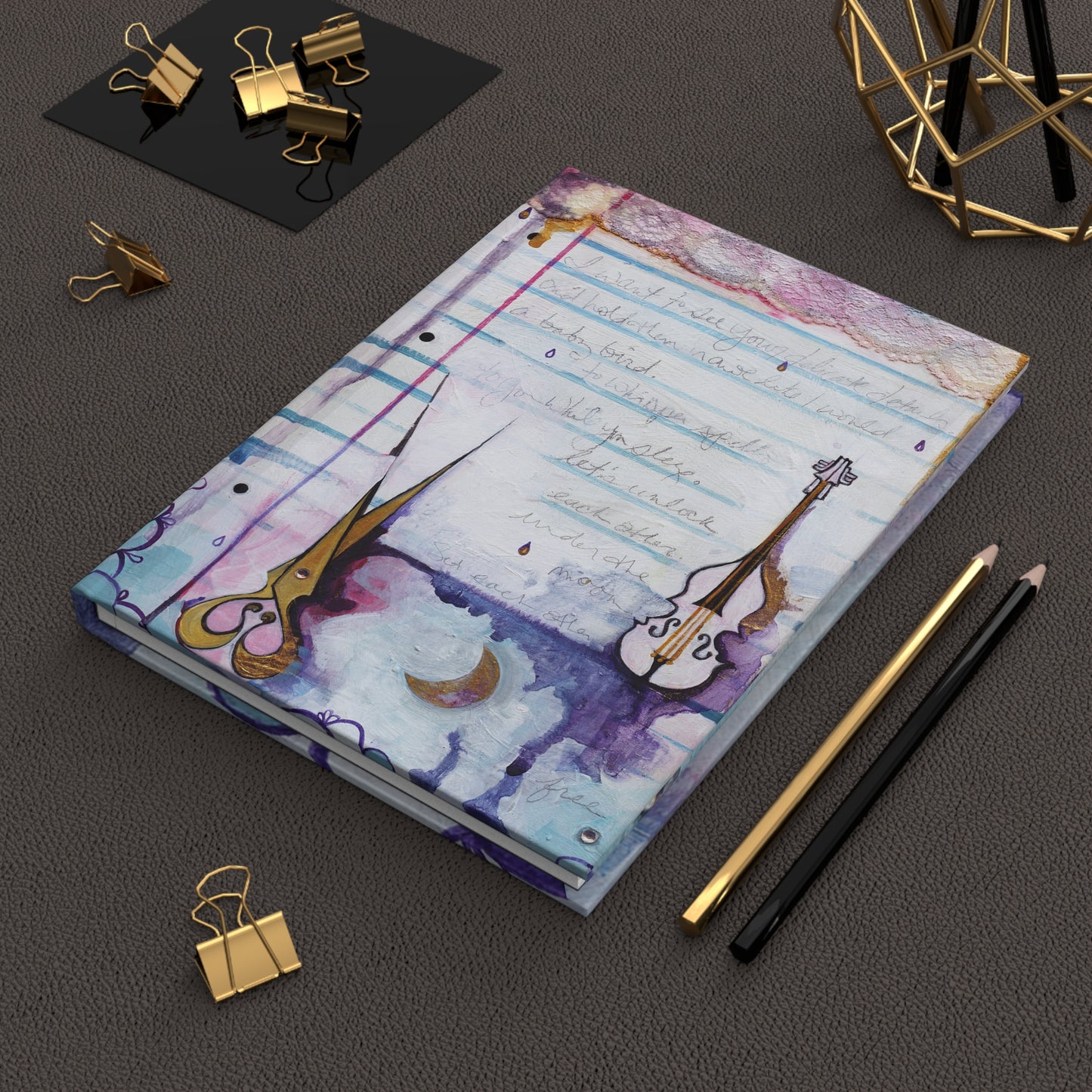 "Love Letter" Hardcover Journal by Zabrina Fine Art