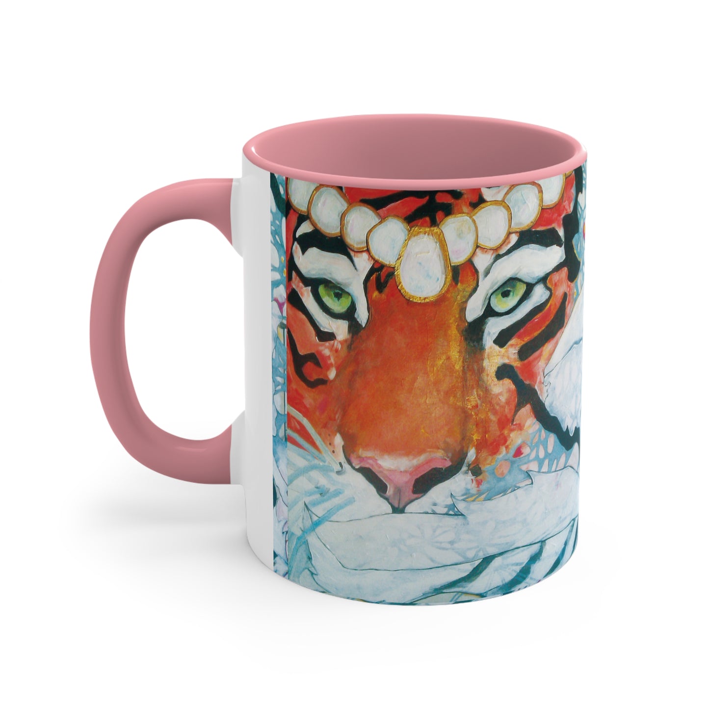 "Tigress" Ceramic Mug by Zabrina Fine Art