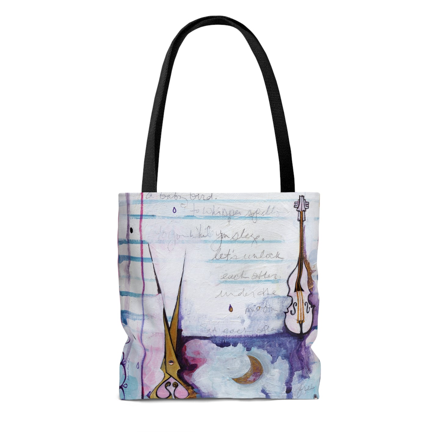 "Love Letter" Tote Bag by Zabrina Fine Art