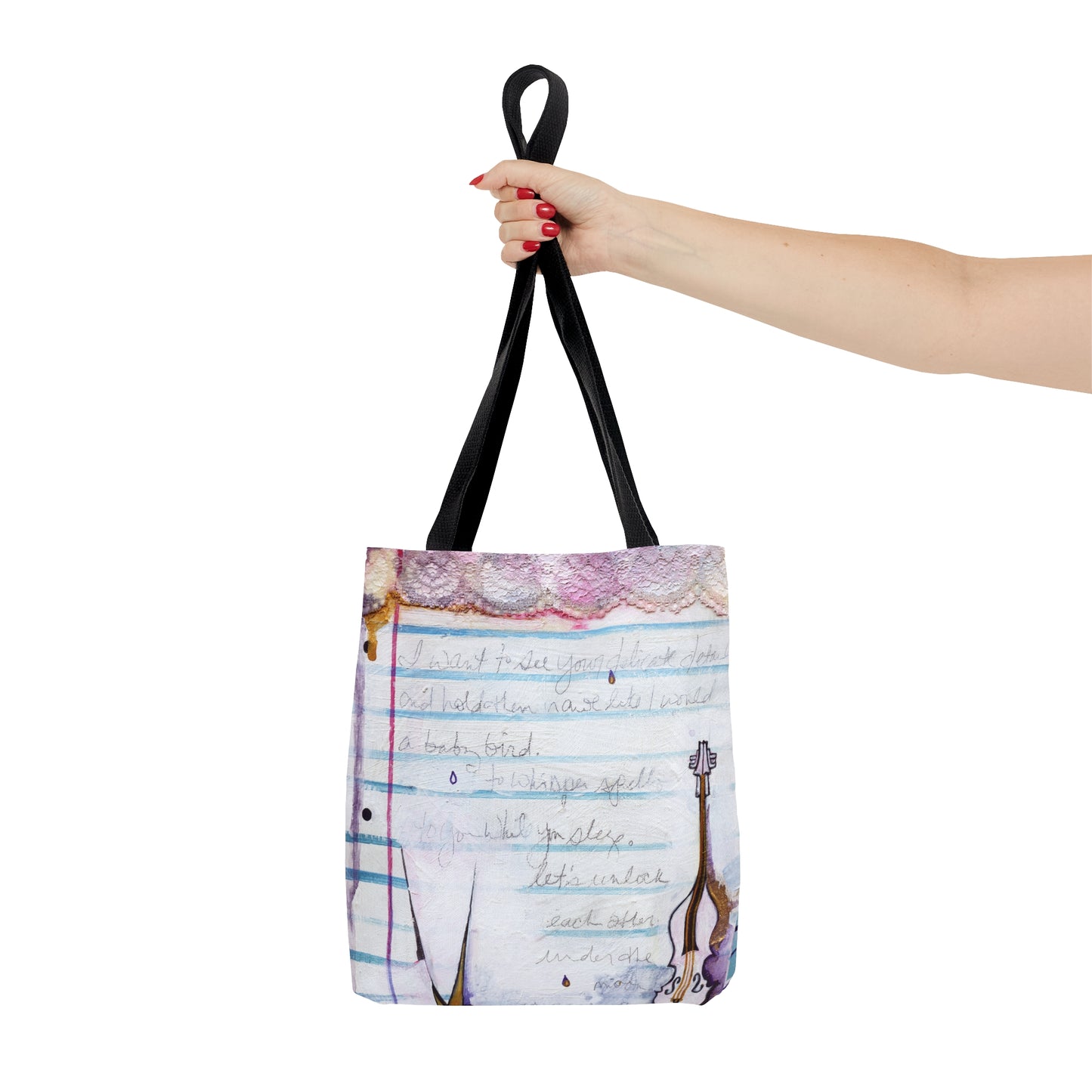 "Love Letter" Tote Bag by Zabrina Fine Art