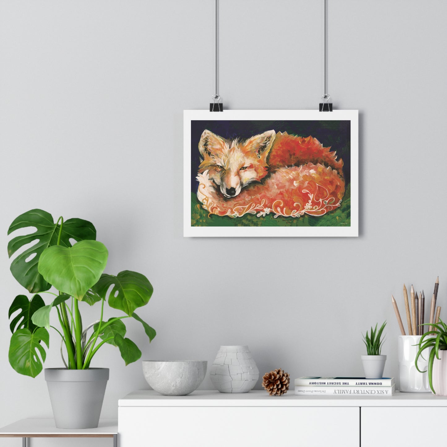 "Fox" Giclée Art Print by Zabrina Fine Art