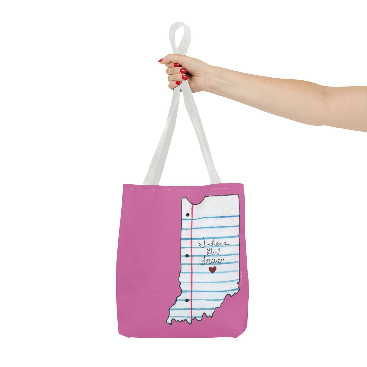 "Indiana Girl" Tote Bag by Zabrina Fine Art