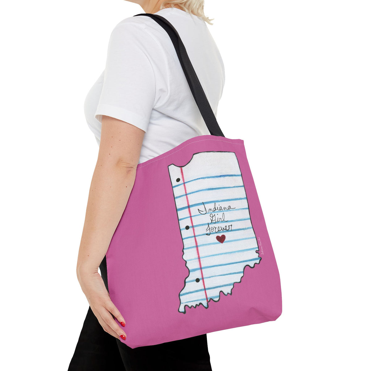 "Indiana Girl" Tote Bag by Zabrina Fine Art