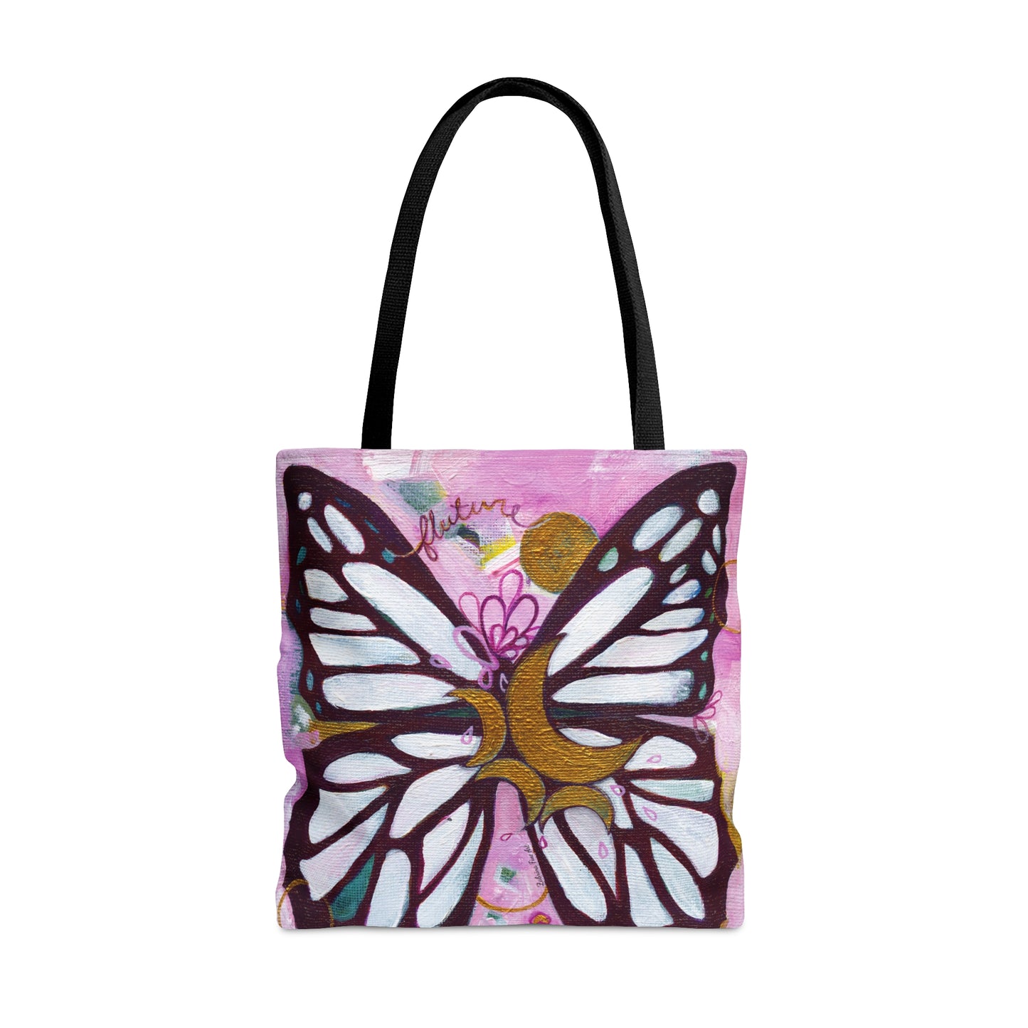 "Two Butterflies" Tote Bag by Zabrina Fine Art