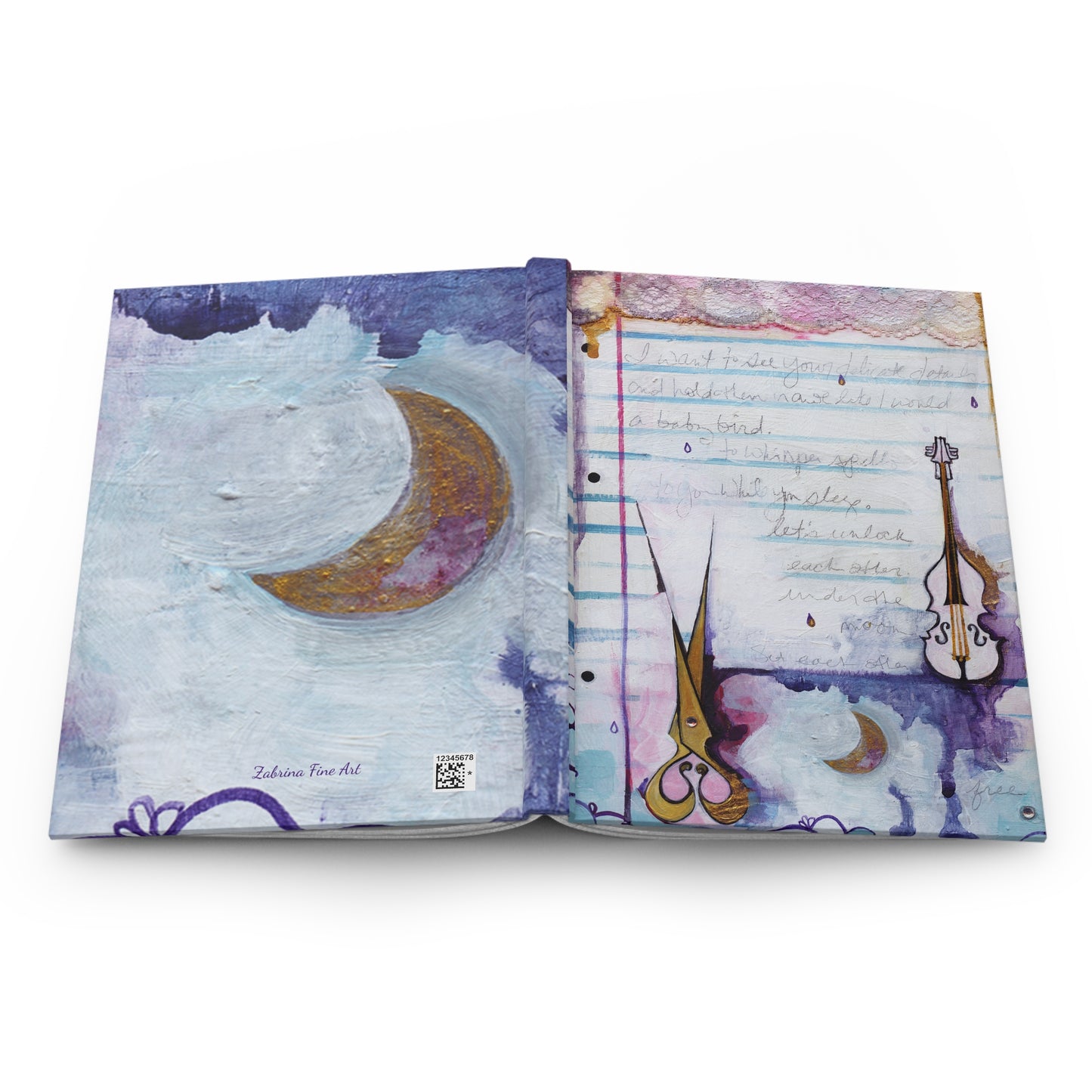 "Love Letter" Hardcover Journal by Zabrina Fine Art