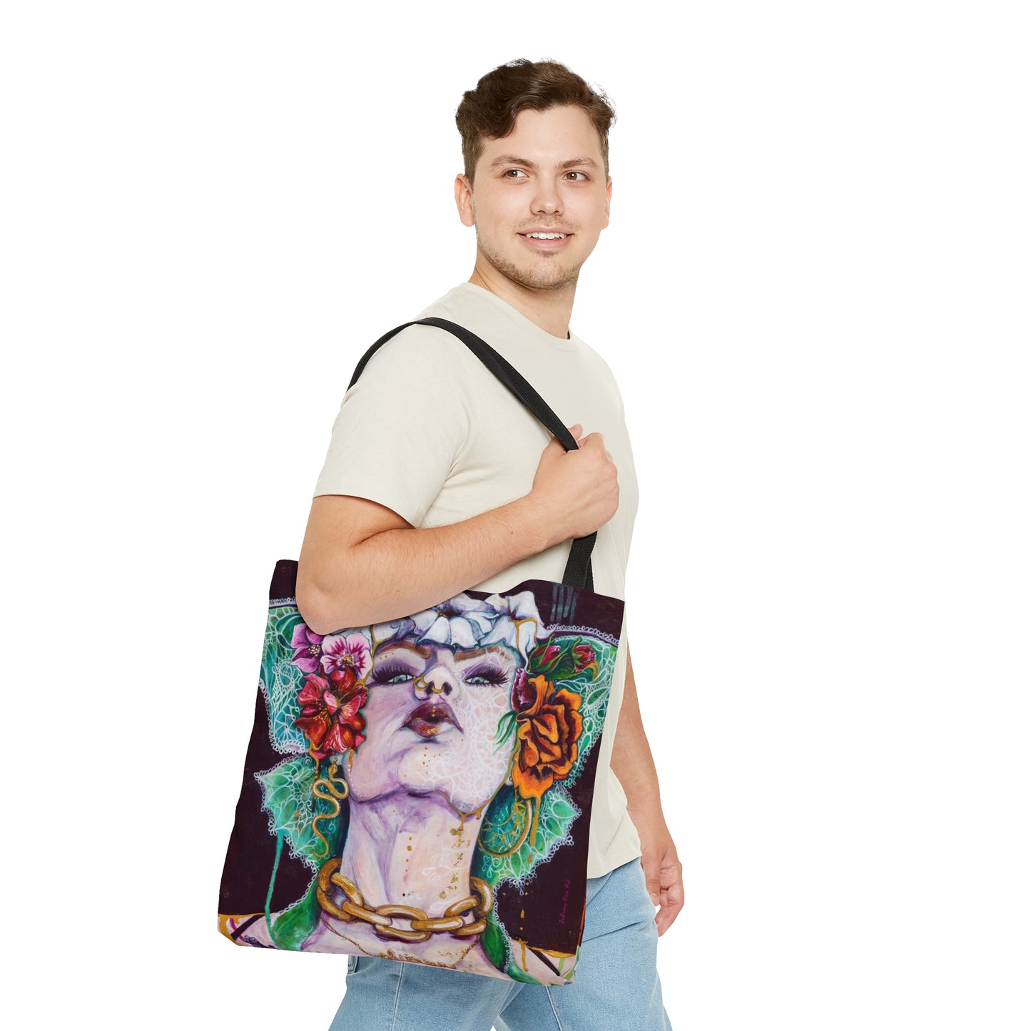 "Persephone Rising" Tote Bag by Zabrina Fine Art