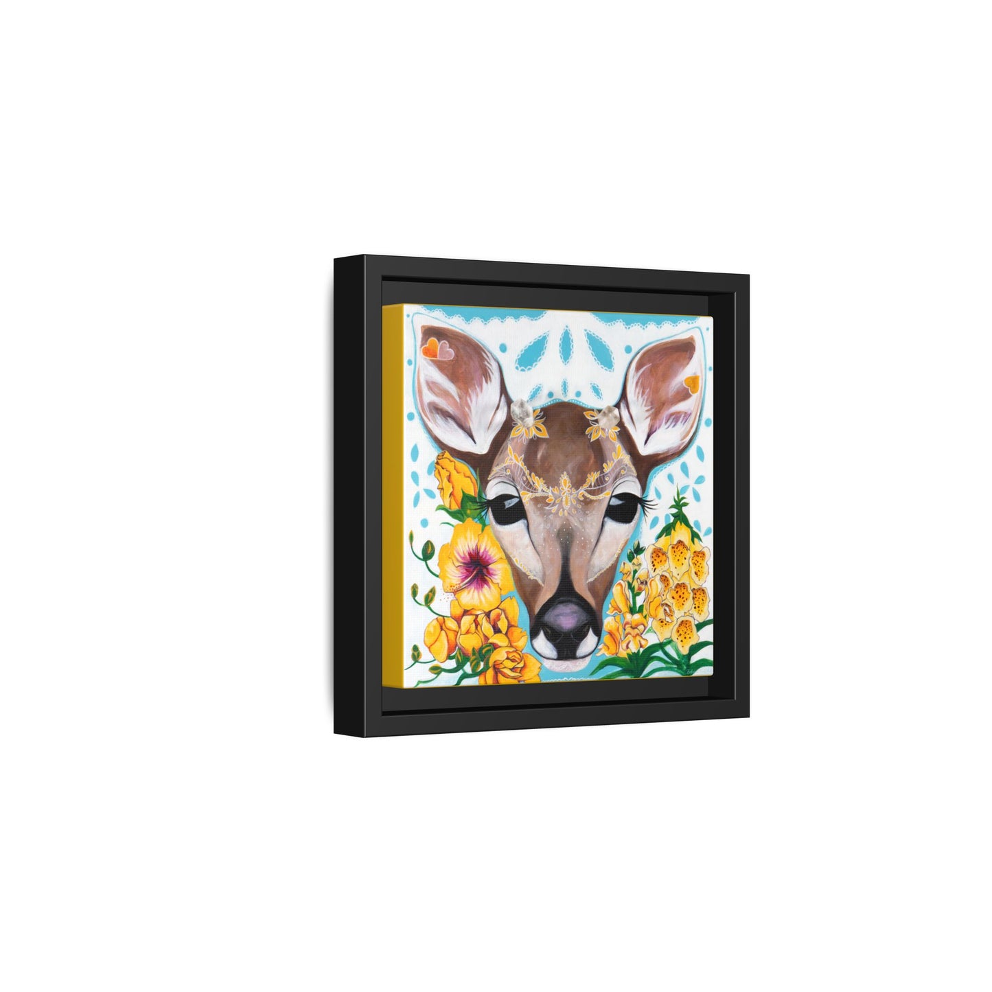"Gentle Prince" Framed Canvas Fine Art Reproduction by Zabrina Fine Art