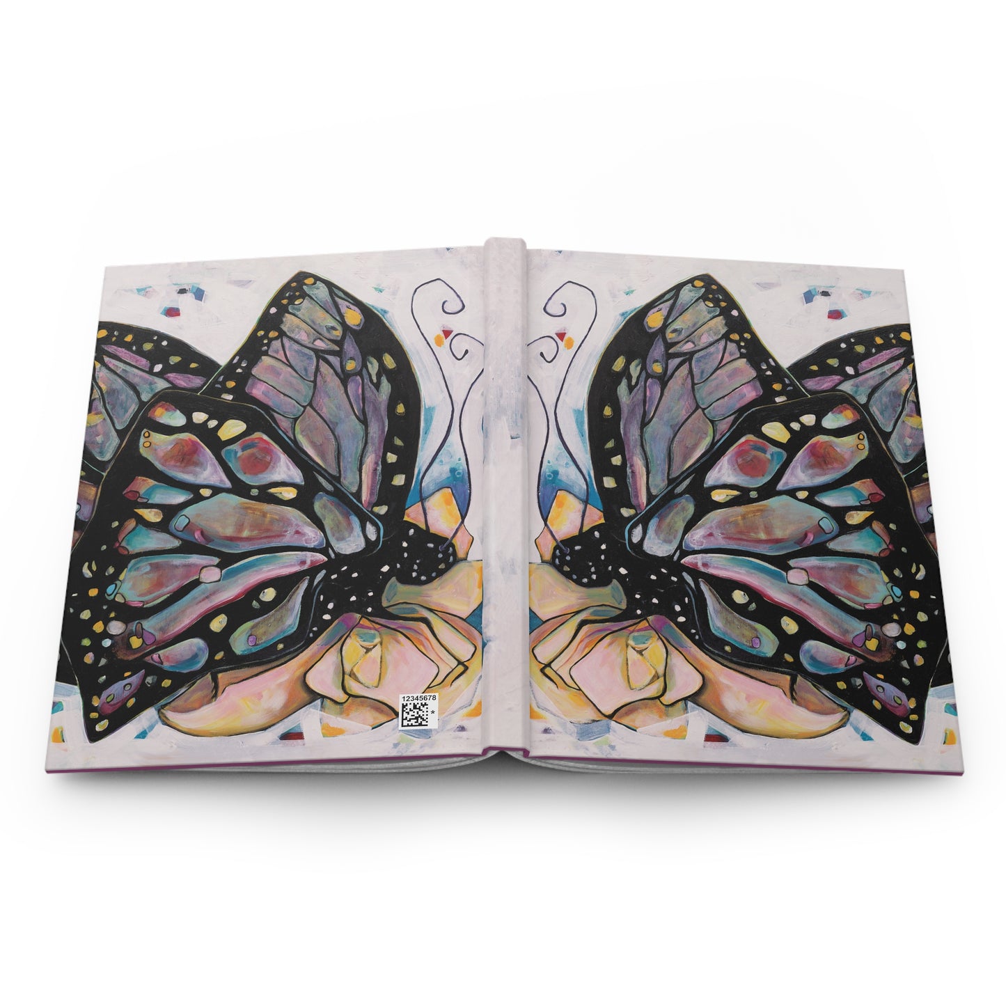 "Butterfly" Hardcover Journal by Zabrina Fine Art