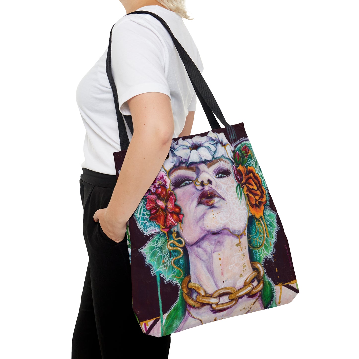 "Persephone Rising" Tote Bag by Zabrina Fine Art