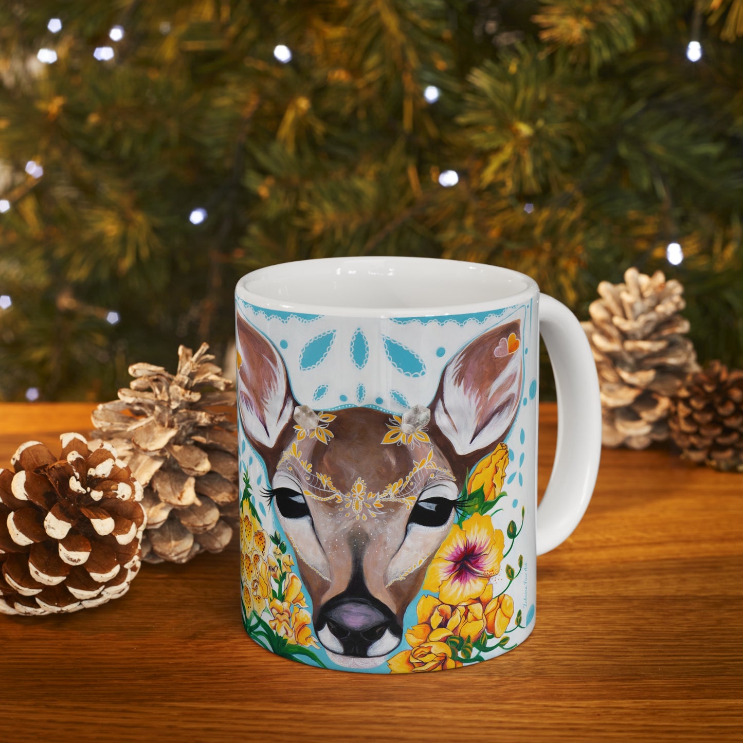 "Gentle Prince" Ceramic Mug by Zabrina Fine Art