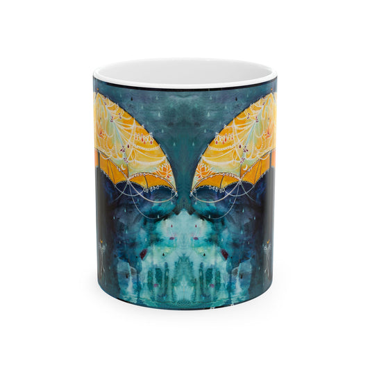 "Rain Glow" Ceramic Mug by Zabrina Fine Art