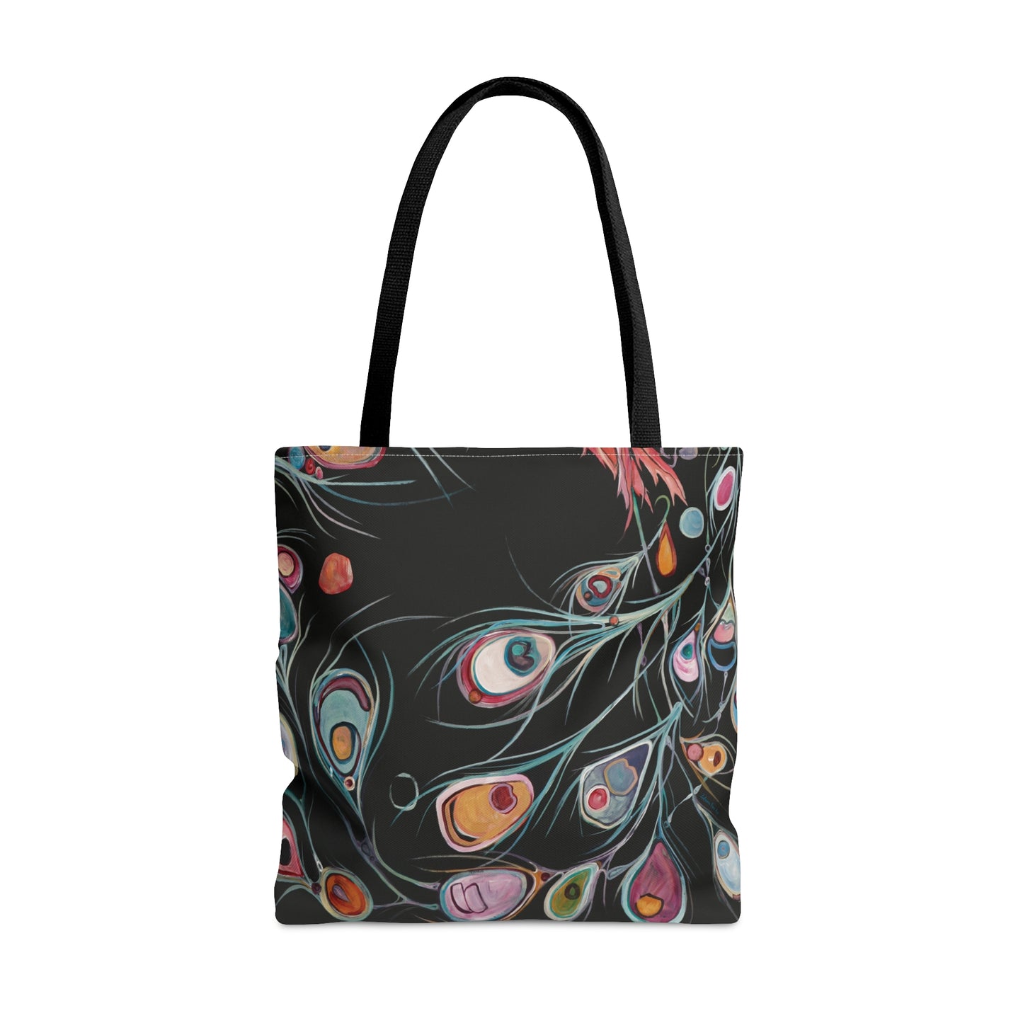 "Peacock" Tote Bag by Zabrina Fine Art