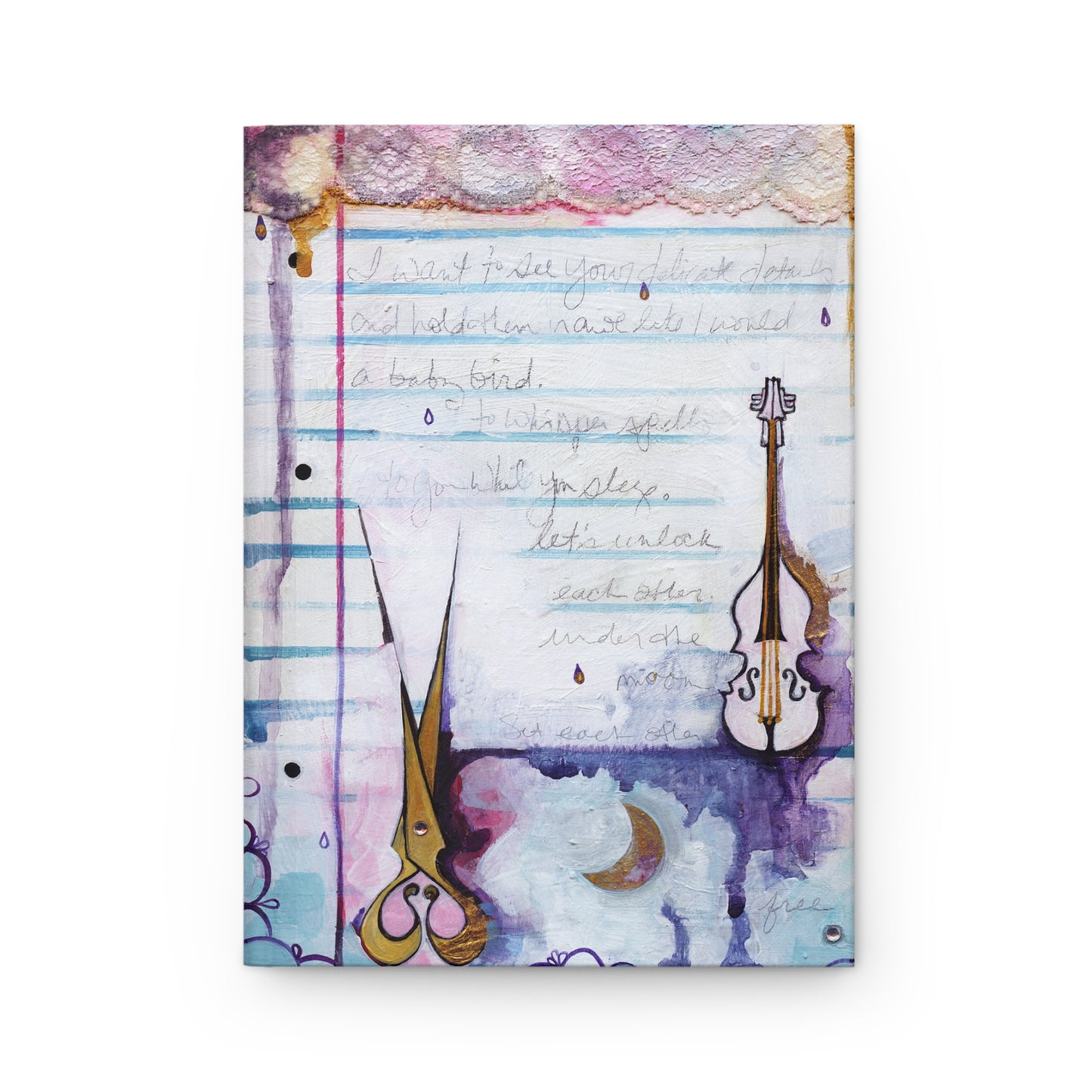 "Love Letter" Hardcover Journal by Zabrina Fine Art