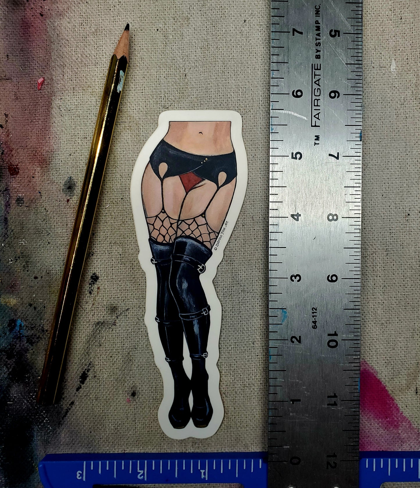 "Legs ZSticker" Die-Cut Sticker