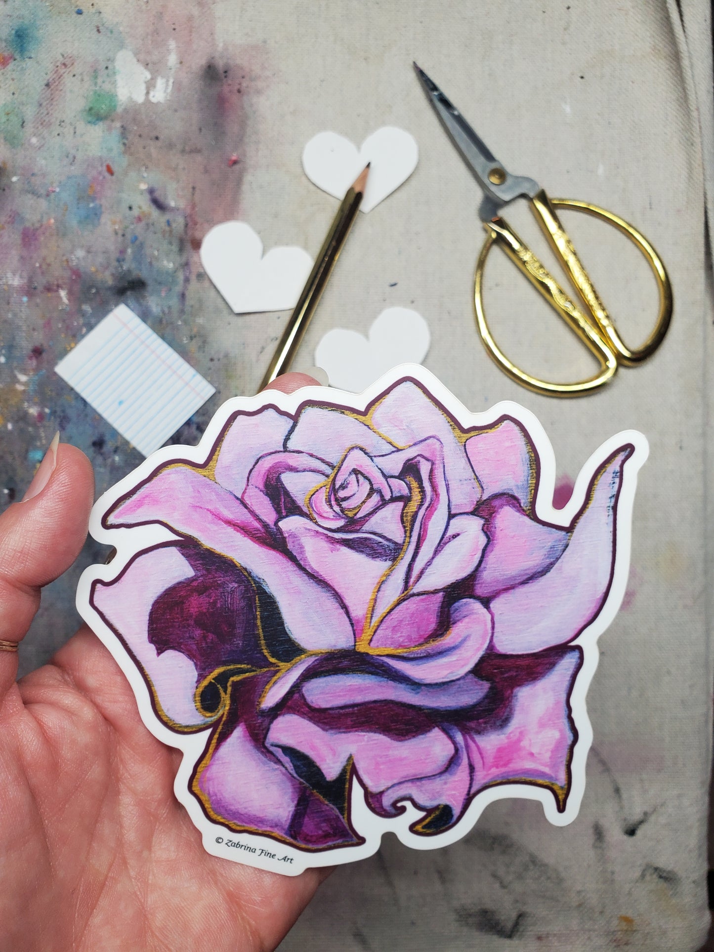 "Gilded Rose ZSticker" Die-Cut Sticker