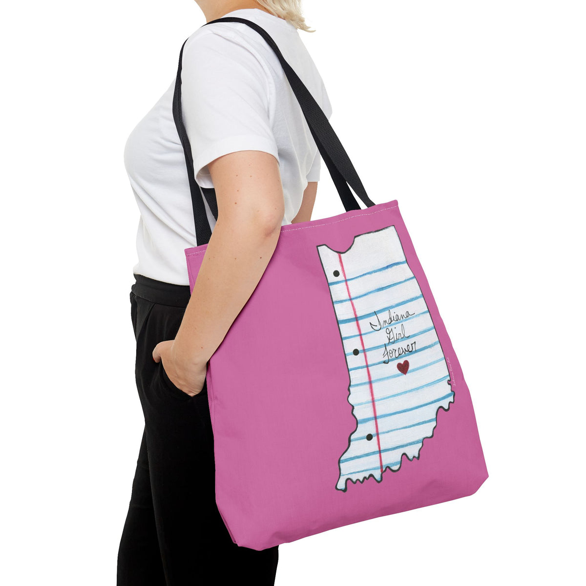 "Indiana Girl" Tote Bag by Zabrina Fine Art