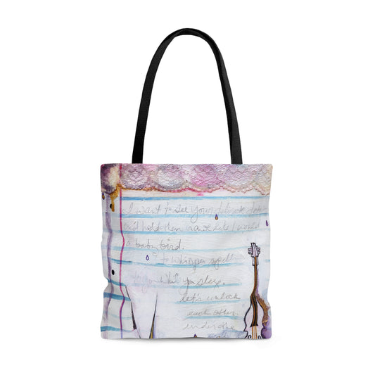 "Love Letter" Tote Bag by Zabrina Fine Art