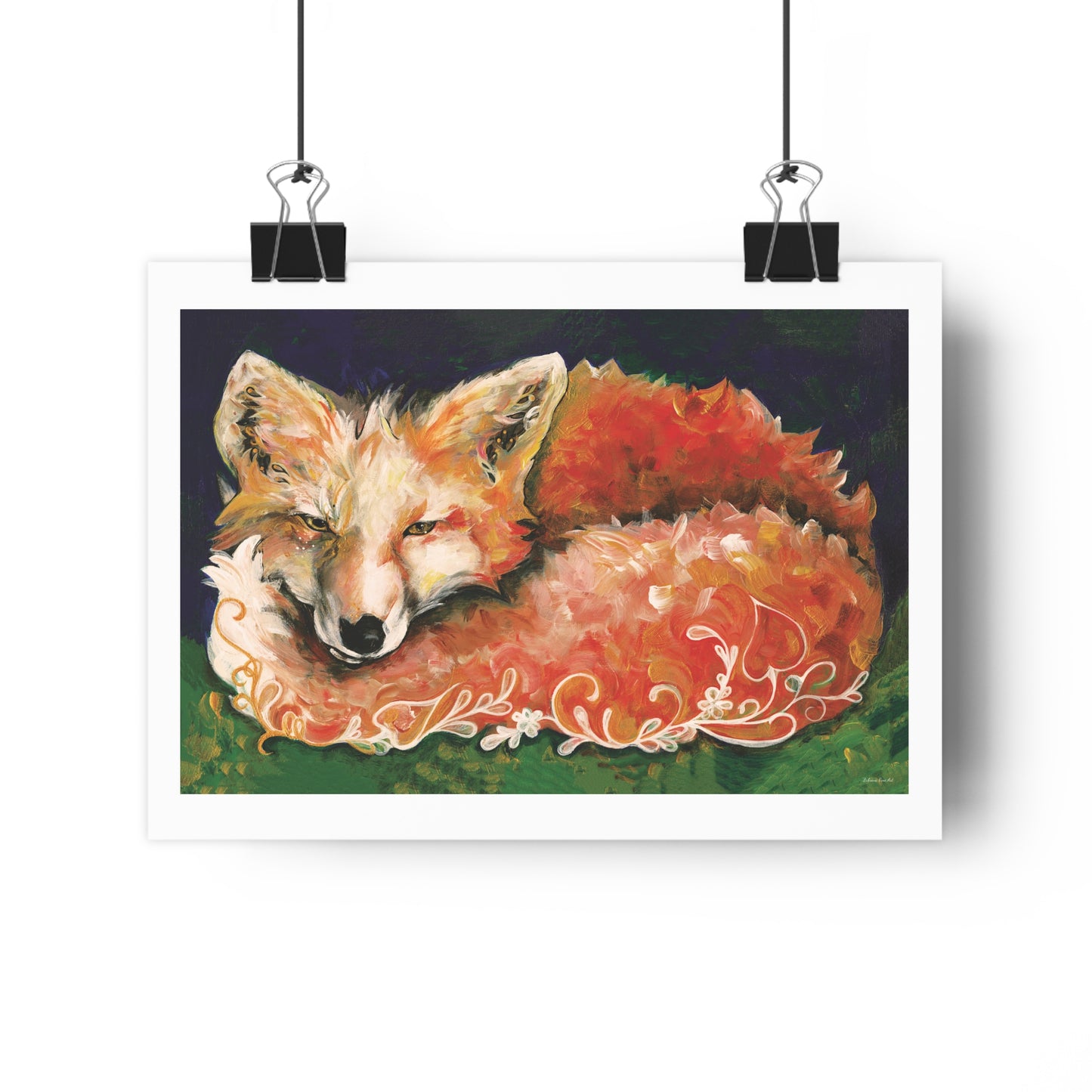 "Fox" Giclée Art Print by Zabrina Fine Art