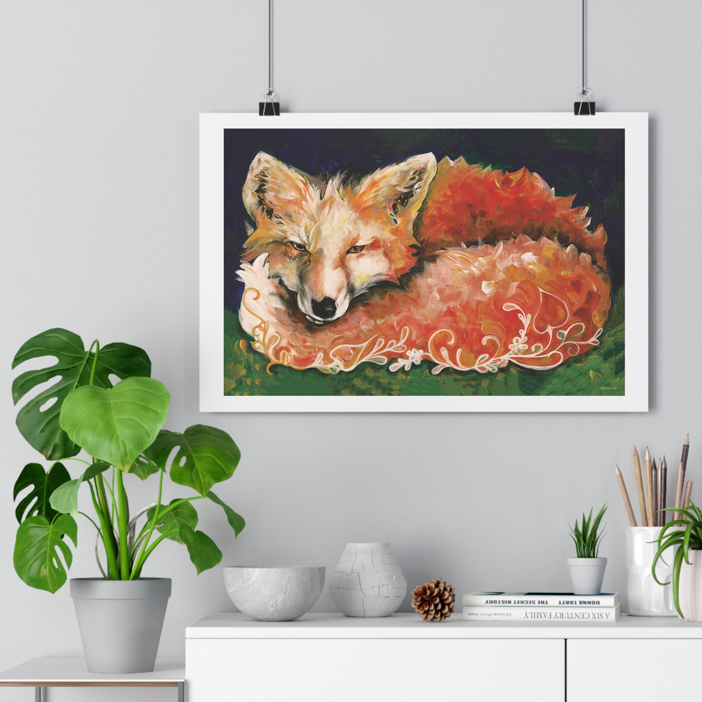 "Fox" Giclée Art Print by Zabrina Fine Art