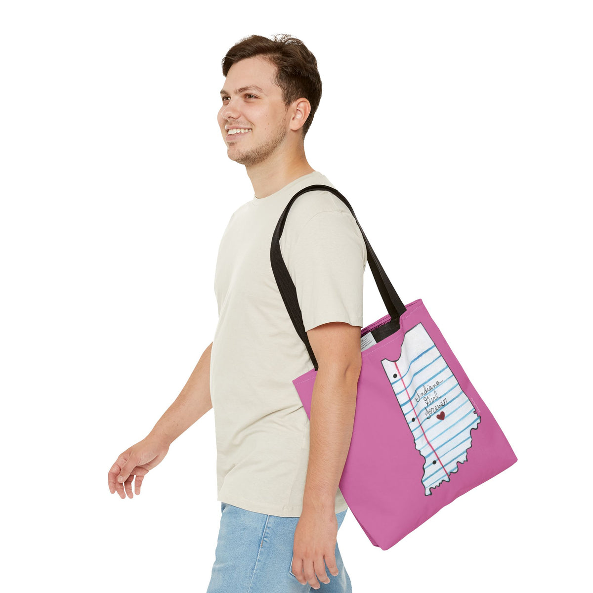 "Indiana Girl" Tote Bag by Zabrina Fine Art
