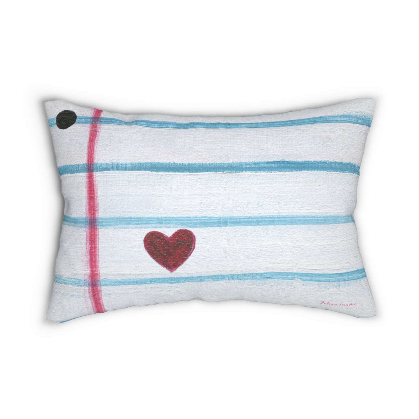 "Love Letter" Throw Pillow by Zabrina Fine Art