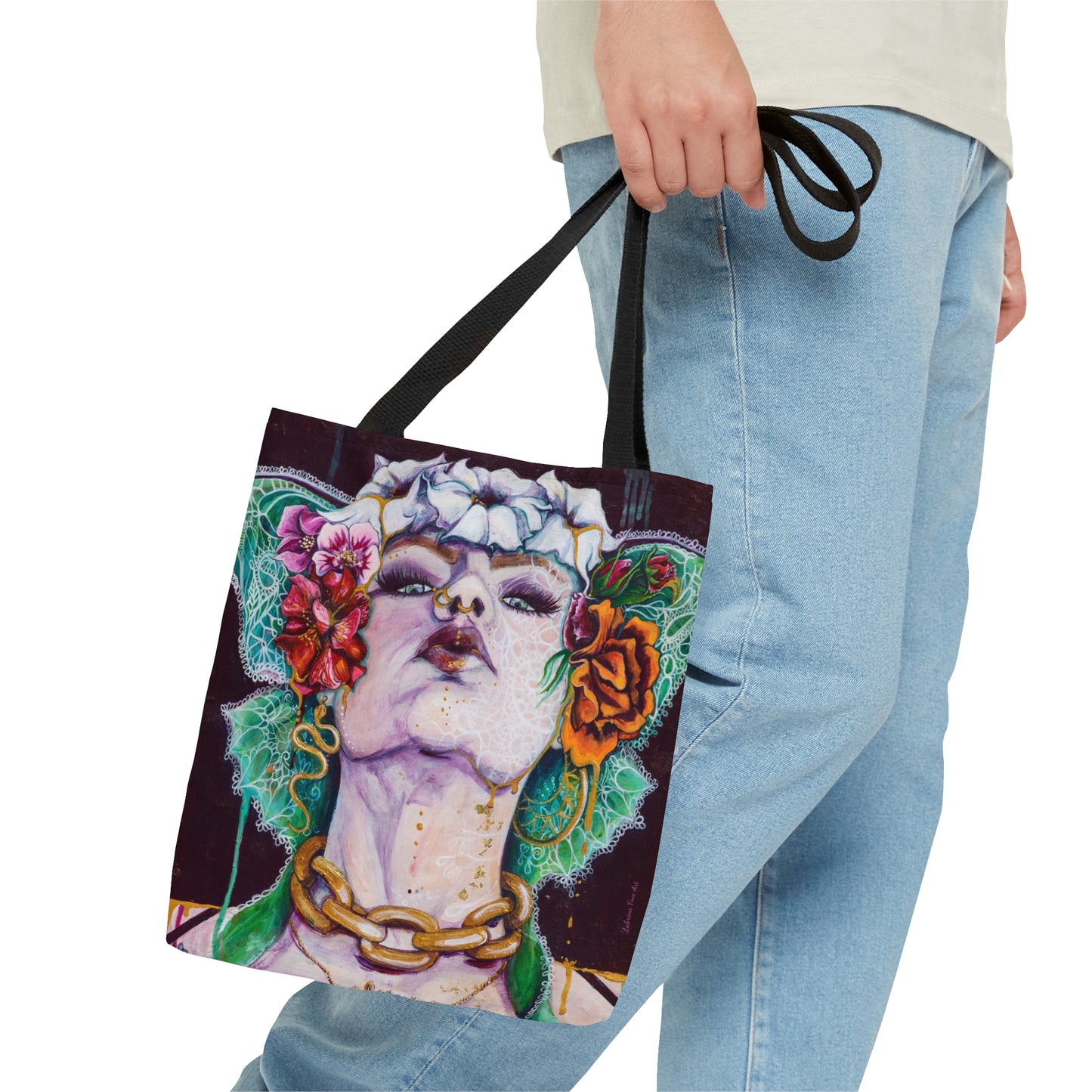 "Persephone Rising" Tote Bag by Zabrina Fine Art