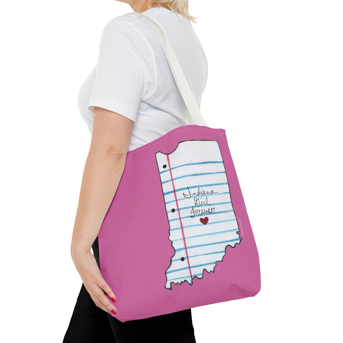 "Indiana Girl" Tote Bag by Zabrina Fine Art
