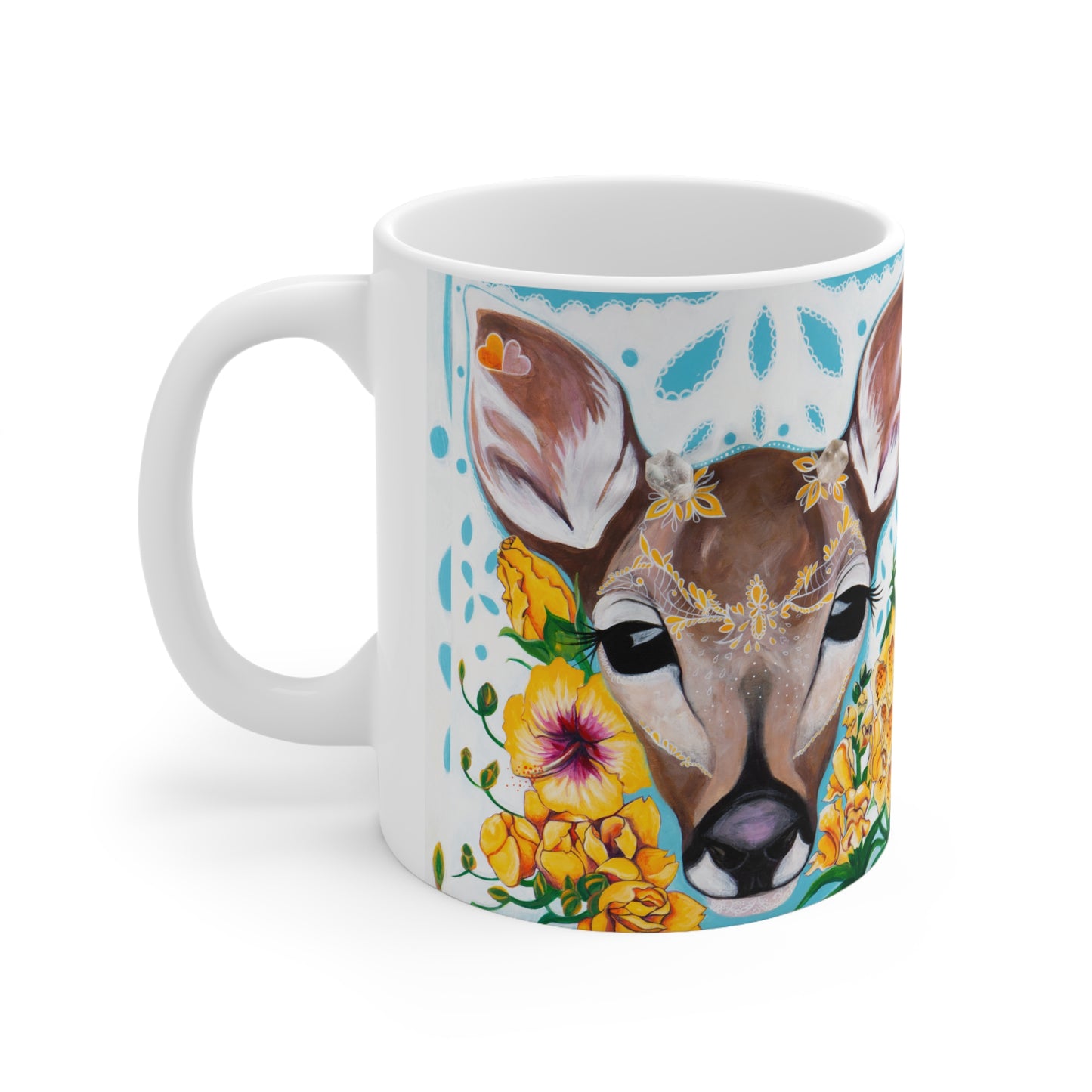 "Gentle Prince" Ceramic Mug by Zabrina Fine Art