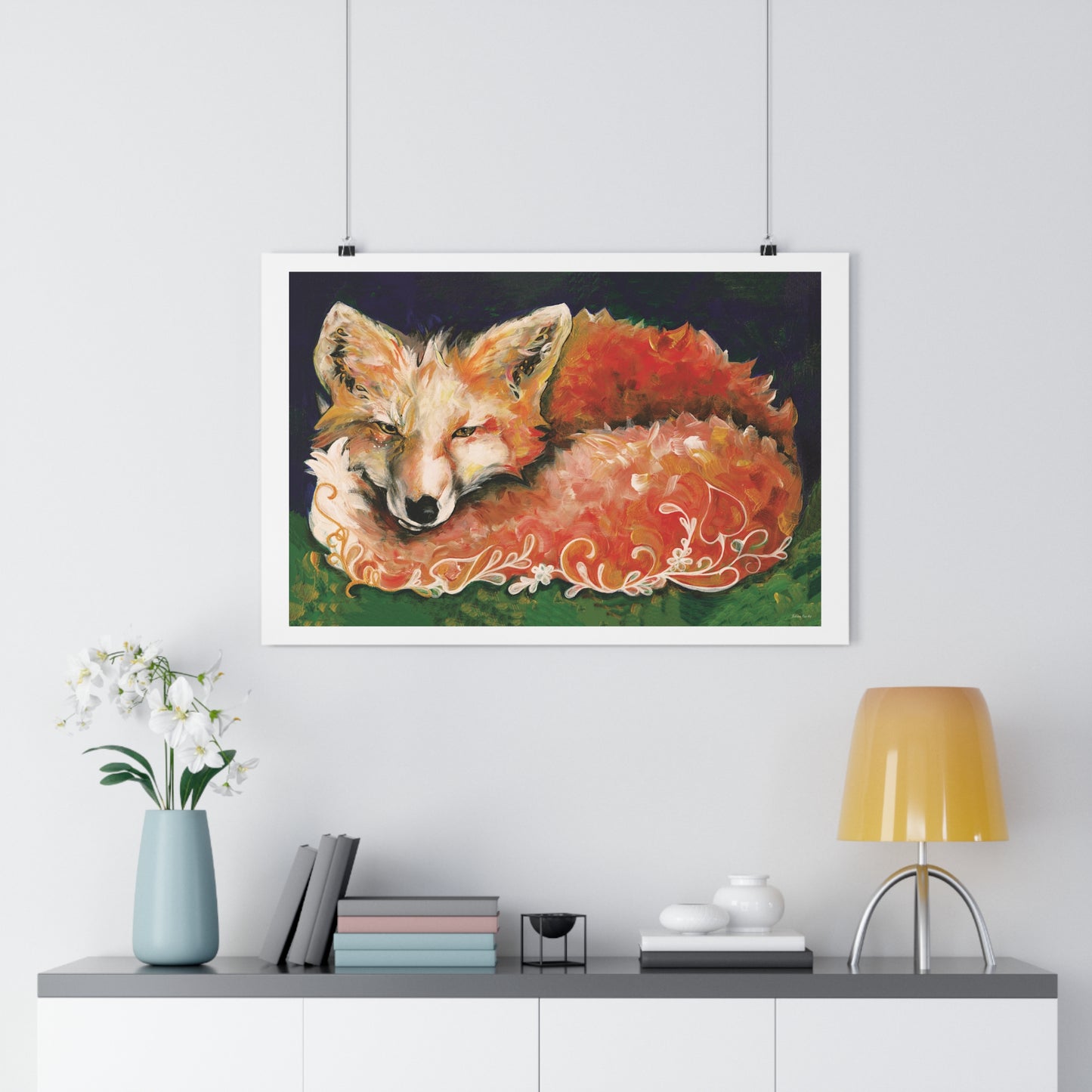 "Fox" Giclée Art Print by Zabrina Fine Art