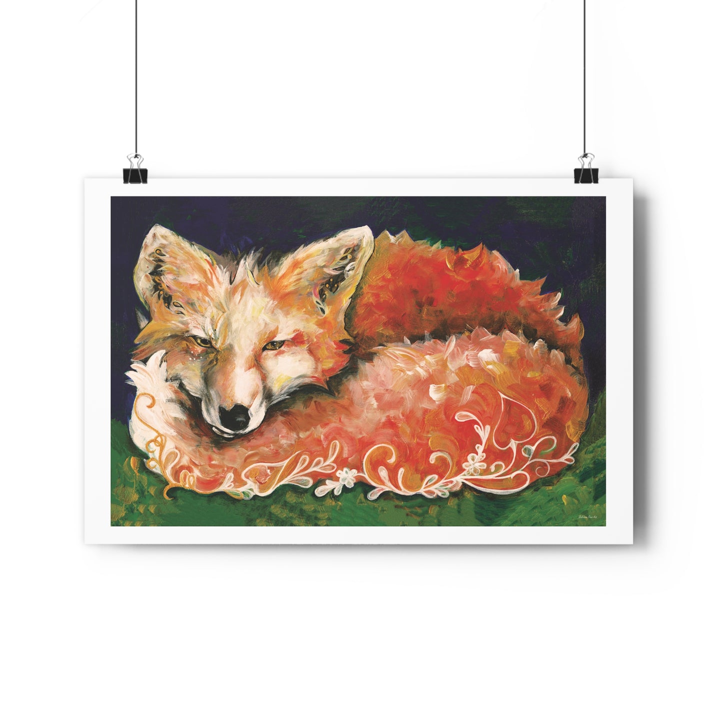 "Fox" Giclée Art Print by Zabrina Fine Art