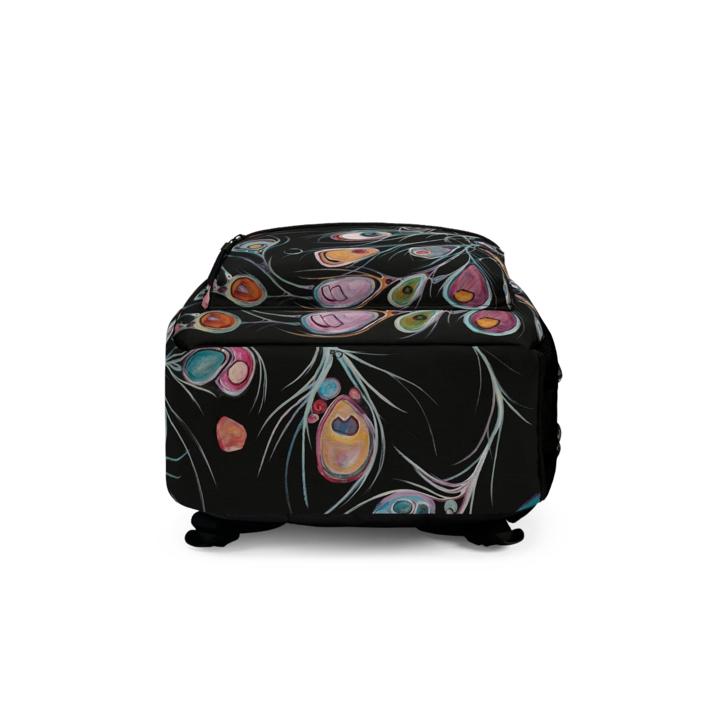 "Peacock" Backpack by Zabrina Fine Art