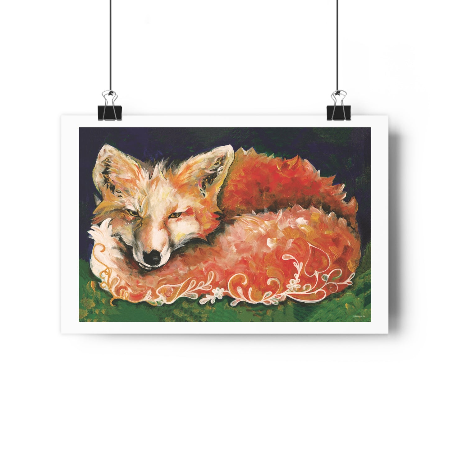 "Fox" Giclée Art Print by Zabrina Fine Art