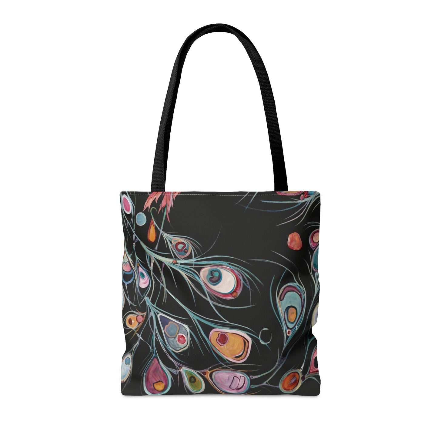 "Peacock" Tote Bag by Zabrina Fine Art