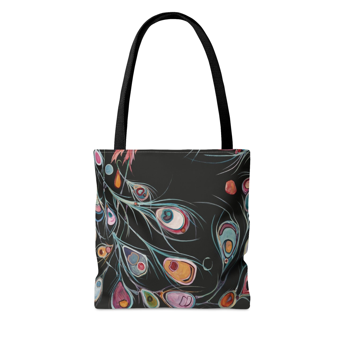 "Peacock" Tote Bag by Zabrina Fine Art