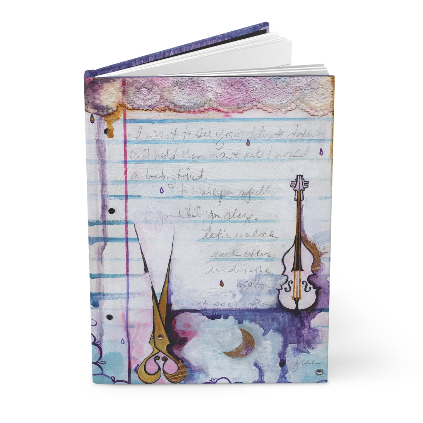 "Love Letter" Hardcover Journal by Zabrina Fine Art