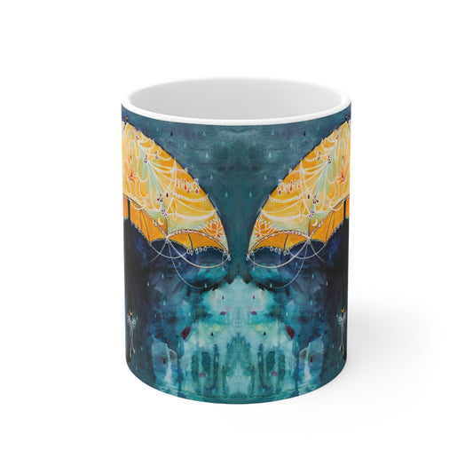 "Rain Glow" Ceramic Mug by Zabrina Fine Art